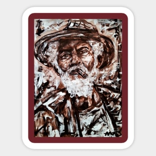 Cigar man Sticker